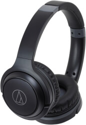 audio technica ath s200btbk wireless on ear headphones with built in mic controls black photo