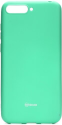 roar colorful jelly back cover case for huawei y6 2018 mint photo