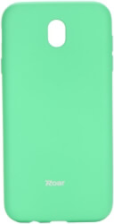 roar colorful jelly back cover case for samsung galaxy j7 2017 mint photo
