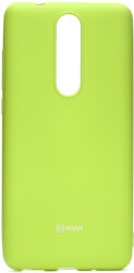 roar colorful jelly back cover case for nok 51 2018 lime photo