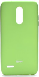 roar colorful jelly back cover case for lg k11 k10 2018 lime photo