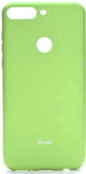 roar colorful jelly back cover case for huawei y7 2018 y7 prime 2018 lime photo