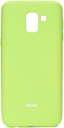 roar colorful jelly back cover case for samsung galaxy j6 2018 lime photo