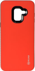 roar rico armor back cover case for samsung galaxy a8 2018 red photo