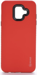 roar rico armor back cover case for samsung galaxy a6 2018 red photo