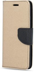smart fancy flip case for xiaomi redmi note 4 global gold black photo