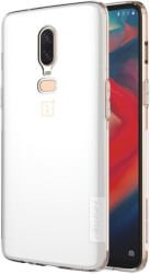 nillkin nature back cover case for oneplus 6 crystal photo