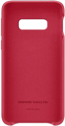samsung galaxy s10e leather cover ef vg970lr red photo