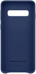 samsung galaxy s10 leather cover ef vg973ln navy photo