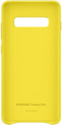 samsung galaxy s10 plus leather cover ef vg975ly yellow photo