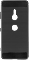 forcell carbon back cover case for sony xperia xz3 black photo
