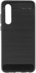 forcell carbon back cover case for huawei p30 black photo