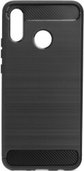 forcell carbon back cover case for huawei nova 3 black photo