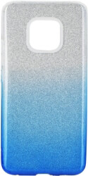 forcell shining back cover case for huawei mate 20 pro clear blue photo