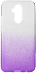forcell shining back cover case for huawei mate 20 lite clear violet photo