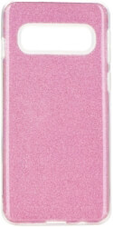 forcell shining back cover case for samsung galaxy s10 plus pink photo