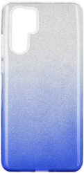 forcell shining back cover case for huawei p30 pro clear blue photo