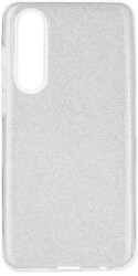 forcell shining back cover case for huawei p30 silver photo