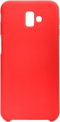 forcell silicone back cover case for samsung galaxy j6 j6 plus red photo