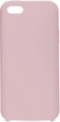 forcell silicone back cover case for apple iphone 5 5s 5se pink without hole photo