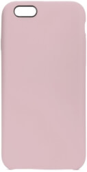 forcell silicone back cover case for apple iphone 6 6s pink without hole photo