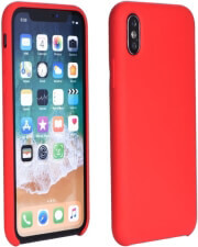 forcell silicone back cover case for apple iphone 7 plus 8 plus red without hole photo