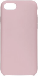 forcell silicone back cover case for apple iphone 7 8 pink without hole photo