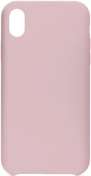 forcell silicone back cover case for apple iphone xr 61 pink without hole photo
