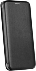 forcell book elegance flip case for poco f1 black photo