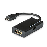 savio cl 32 micro usb m hdmi f mhl adapter photo