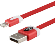 savio cl 74 usb m lightning m 8 pin cable ios8 for iphone 5 6 1m red photo