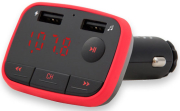 savio tr 10 fm transmitter with bluetooth dual usb car charger 2a photo