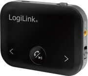 logilink bt0050 bluetooth audio transmitter and receiver with hands free function black photo