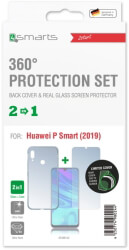 4smarts 360 protection set limited cover for huawei psmart 2019 clear photo