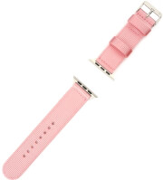 4smarts fabric wrist band for apple watch series 4 40mm 3 2 1 38mm pink photo