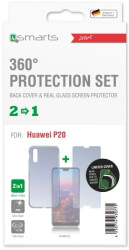 4smarts 360 protection set limited cover for huawei p20 clear photo