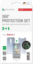 4smarts 360 protection set limited cover for nokia 61 clear photo