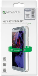 4smarts 360 protection set limited cover for samsung galaxy a6 2018 clear photo