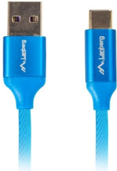 lanberg premium cable usb 20 type cm am qc 30 05m blue photo