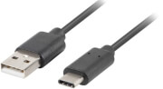 lanberg cable usb c20 m am qc 30 3m black photo