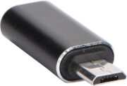 forcell adapter type c micro usb black photo