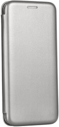 forcell elegance book flip case for samsung galaxy a9 2018 grey photo
