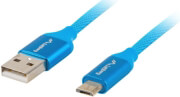 lanberg premium cable usb qc 30 micro bm am 20 05m blue photo