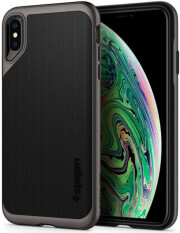 spigen neo hybrid back cover case for apple iphone xs max gunmetal photo