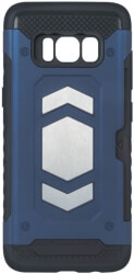 defender magnetic back cover case for huawei psmart dark blue photo