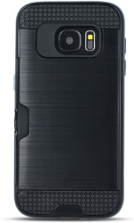 defender card back cover case for samsung j6 2018 black photo