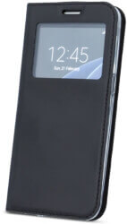smart look flip case for apple iphone x iphone xs black photo