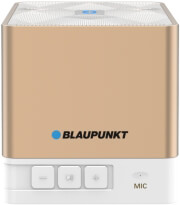blaupunkt bt02gold portable bluetooth speaker with fm radio and mp3 player photo