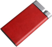 puridea powerbank leather 13000mah fast charge type c red photo