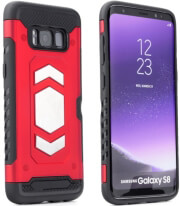 forcell magnet back cover case for samsung galaxy s10 red photo